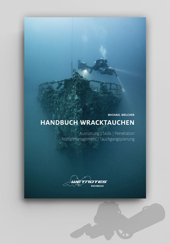 Cover des Handbuches Wracktauchen von Michael Melcher