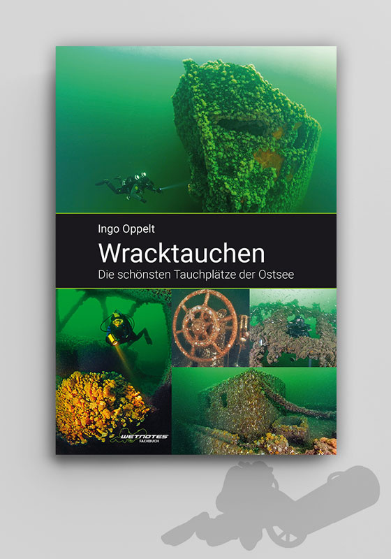 Cover des Buches Wracktauchen – Die schönsten Tauchplätze der Ostsee  von Ingo Oppelt