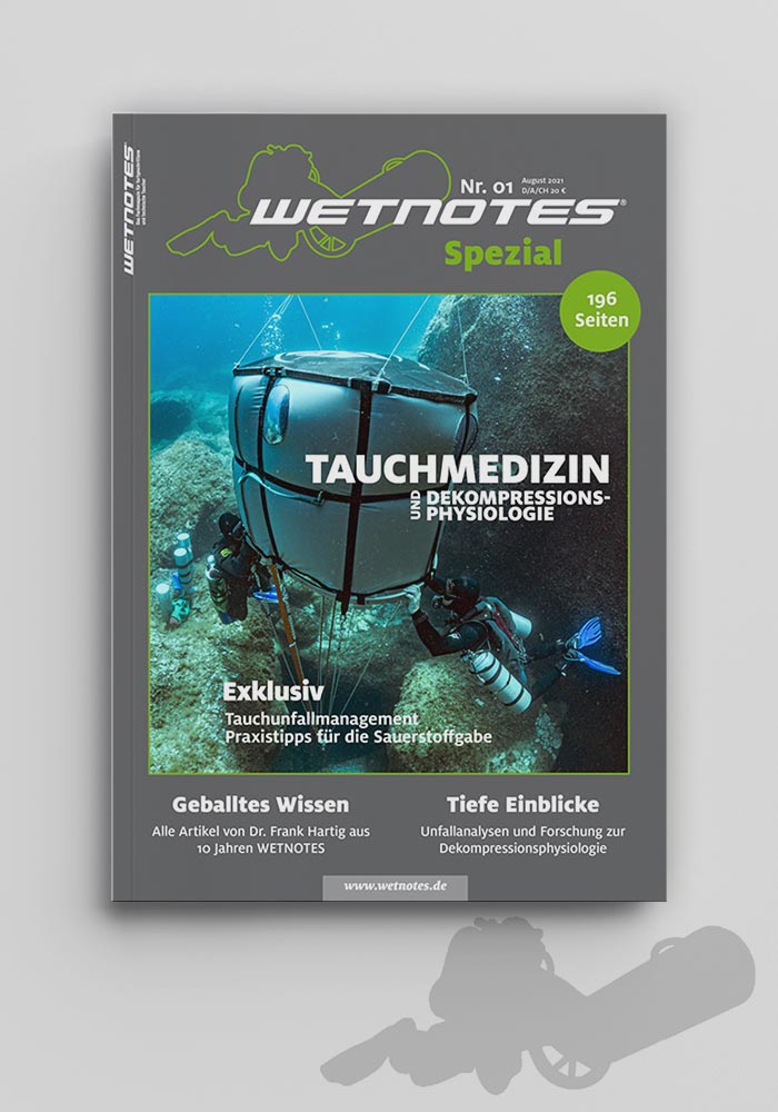 Cover WETNOTES-Tauchmedizin-Sonderausgabe